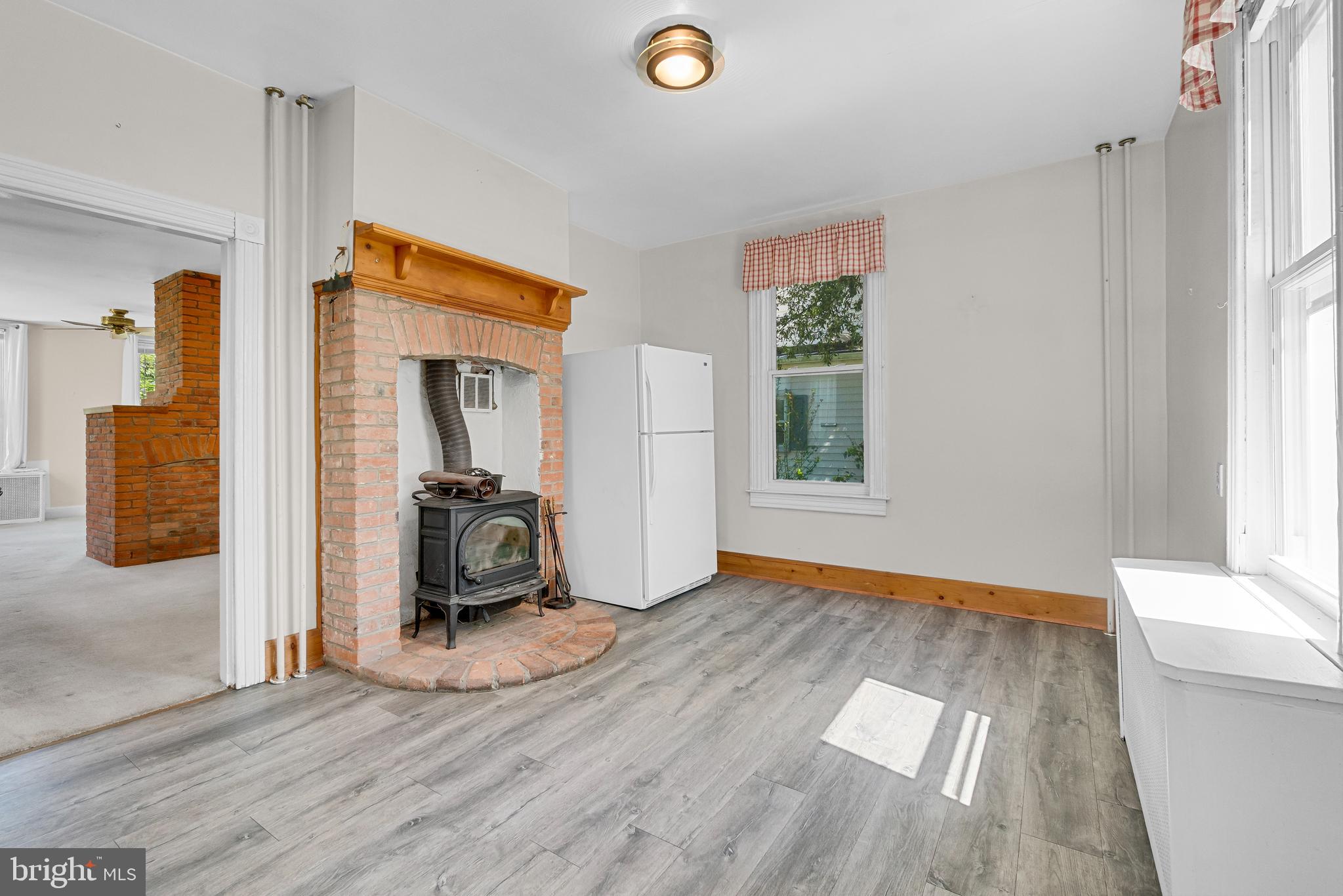 1008 Haverhill Road Baltimore, MD 21229 - Photo 13 of 29 Wood burning stove