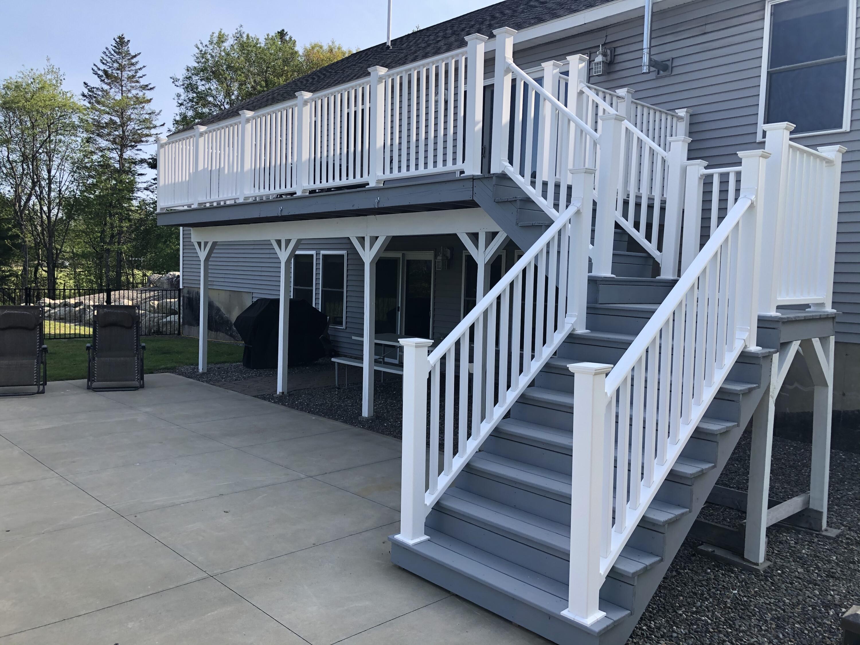 387 Back Winterport Road Hampden, ME 04444 - Photo 65 of 71 Back Deck2