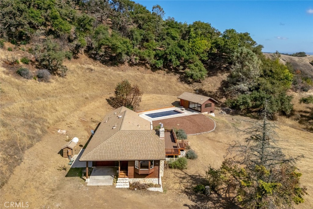 3265 Cypress Mountain Road Templeton, CA 93465 - Photo 28 of 32 aerial front view
