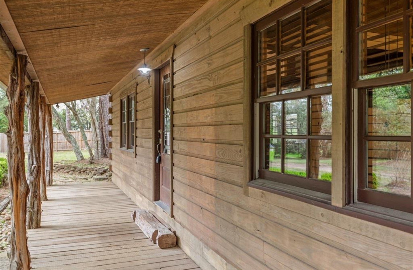 23207 Decker Prairie-Rosehill Road Magnolia, TX 77355 - Photo 11 of 29 a view of wooden balcony