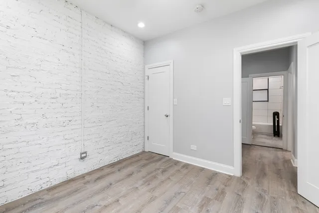 wooden floor in an empty room
