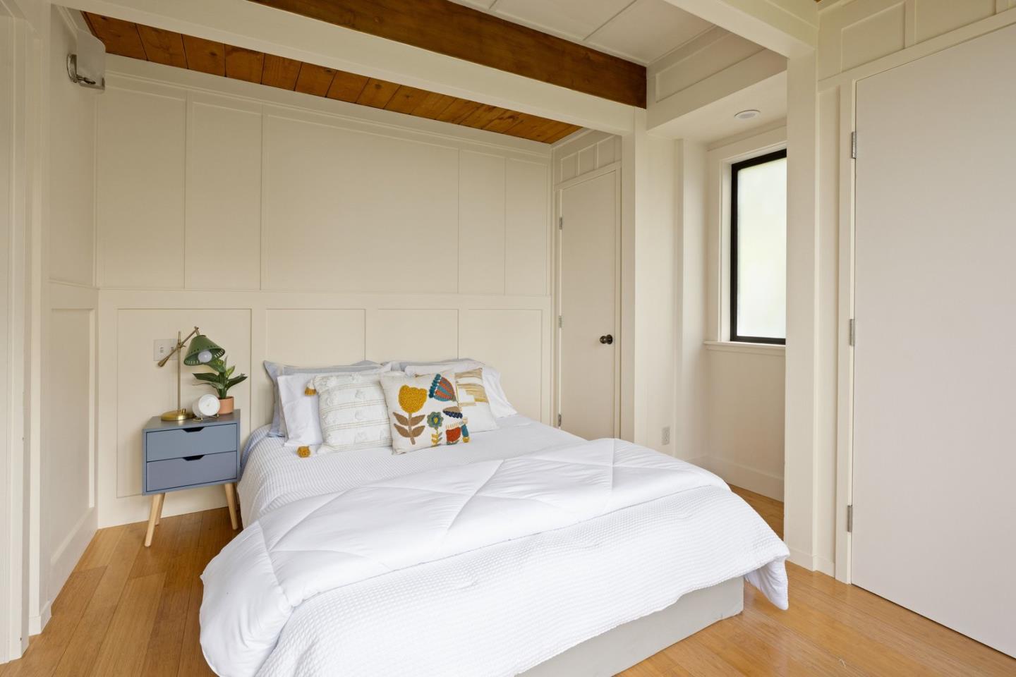 73 Mt Devon Road Carmel Highlands, CA 93923 - Photo 79 of 88 a bedroom with a bed and a window