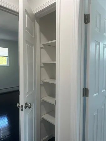 a view of a closet