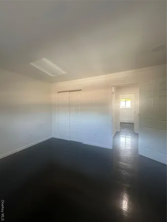 an empty room with an empty space