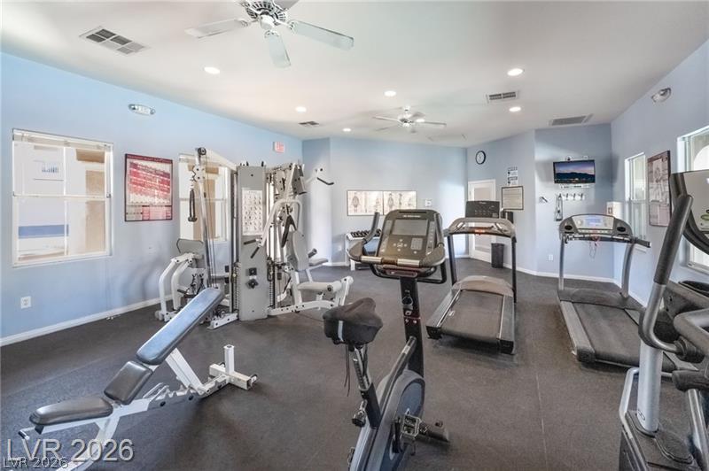 10550 West Alexander Road, Unit 2148 Las Vegas, NV 89129 - Photo 10 of 41 An array of fitness equipment fills this well-appointed community gym, ready for an active lifestyle.