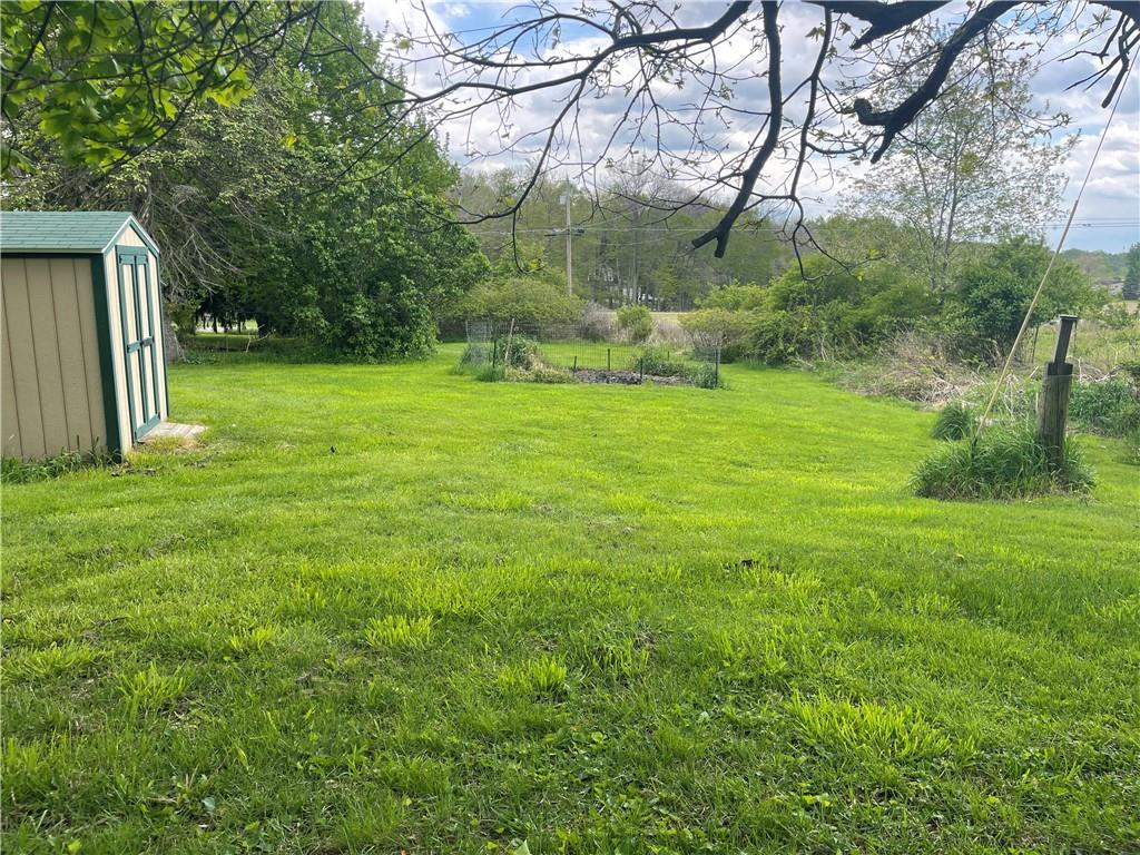 158 Eagle Mill Road Butler, PA 16001 - Photo 8 of 29 a view of backyard with green space