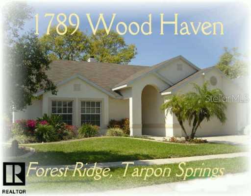 1789 Wood Haven Street Tarpon Springs, FL 34689 - Photo 1 of 1 Exterior Front
