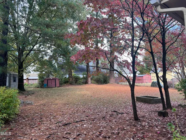 a view of road with trees