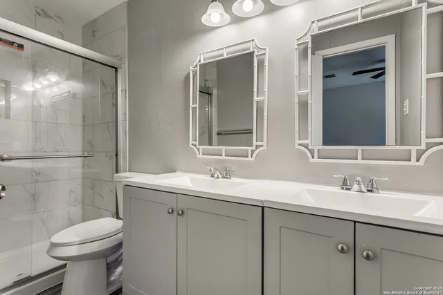 a house view with a backyard space