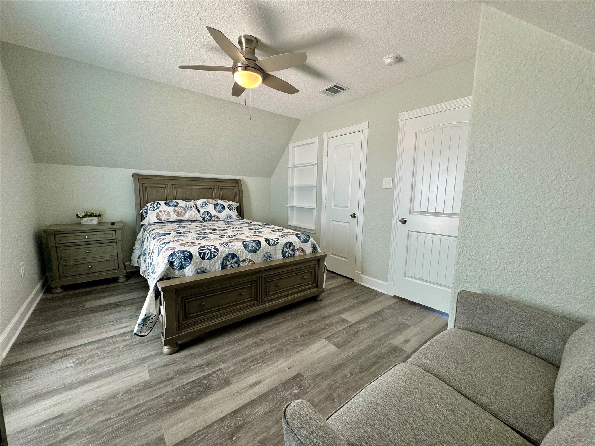 4822 Palm Street Surfside Beach, TX 77541 - Photo 22 of 32 Upstairs Bedroom with Private Balcony Access