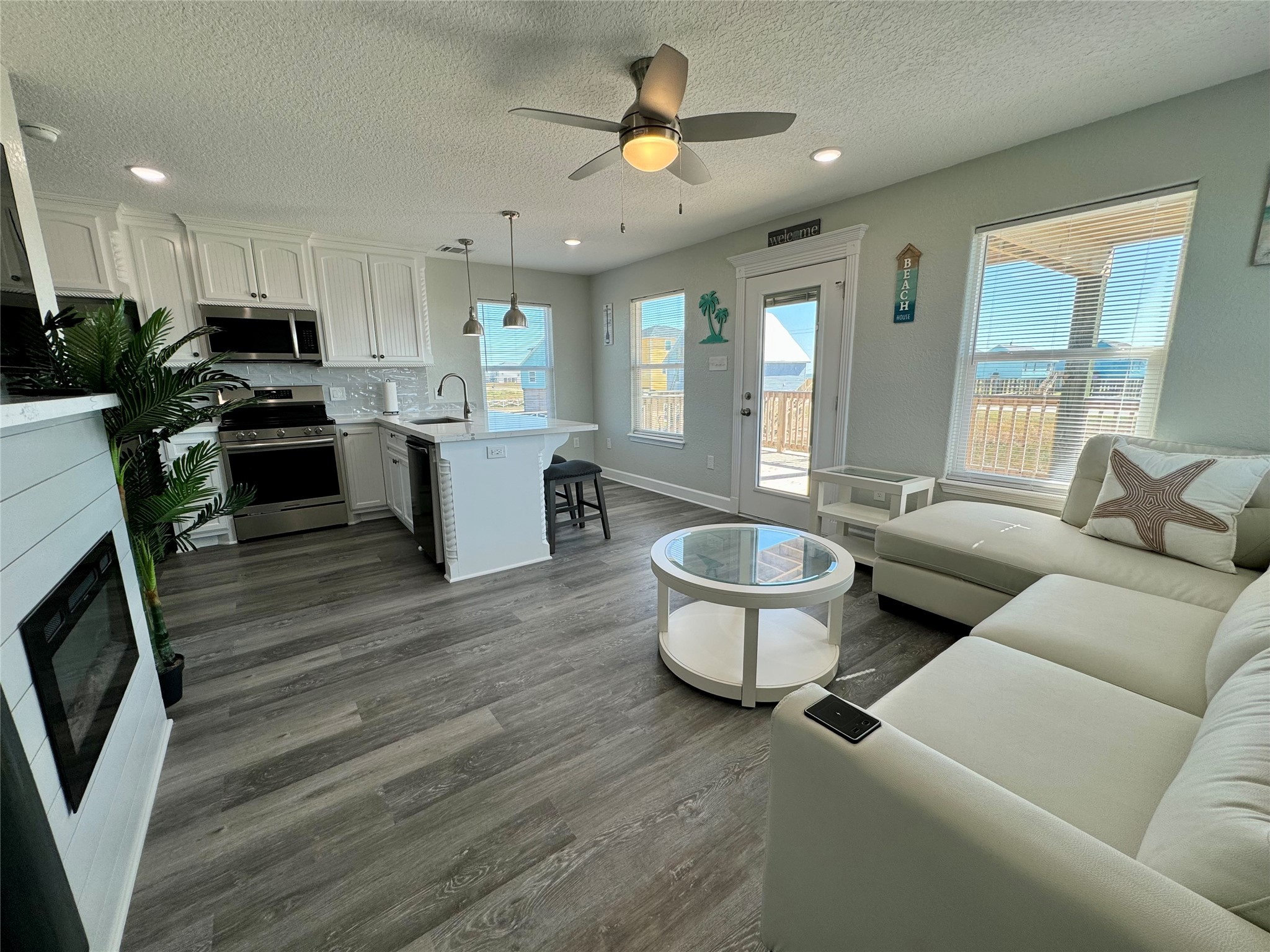 4822 Palm Street Surfside Beach, TX 77541 - Photo 8 of 32 View as you come down the stairs