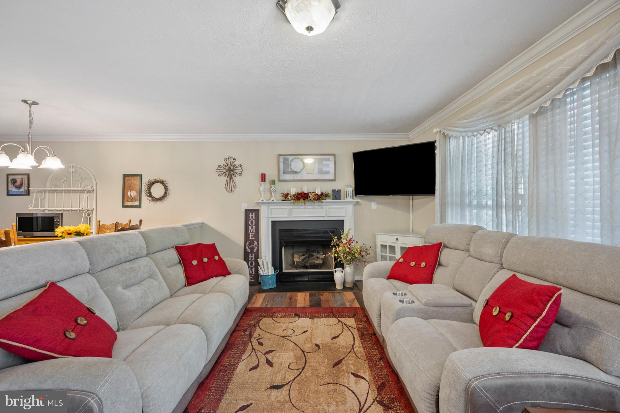 407 Freeze Road Linden, VA 22642 - Photo 8 of 28 Cozy living space with inviting warmth.