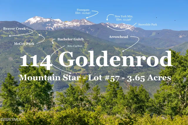 $3,495,000 | 114 Goldenrod, Avon, CO 81620