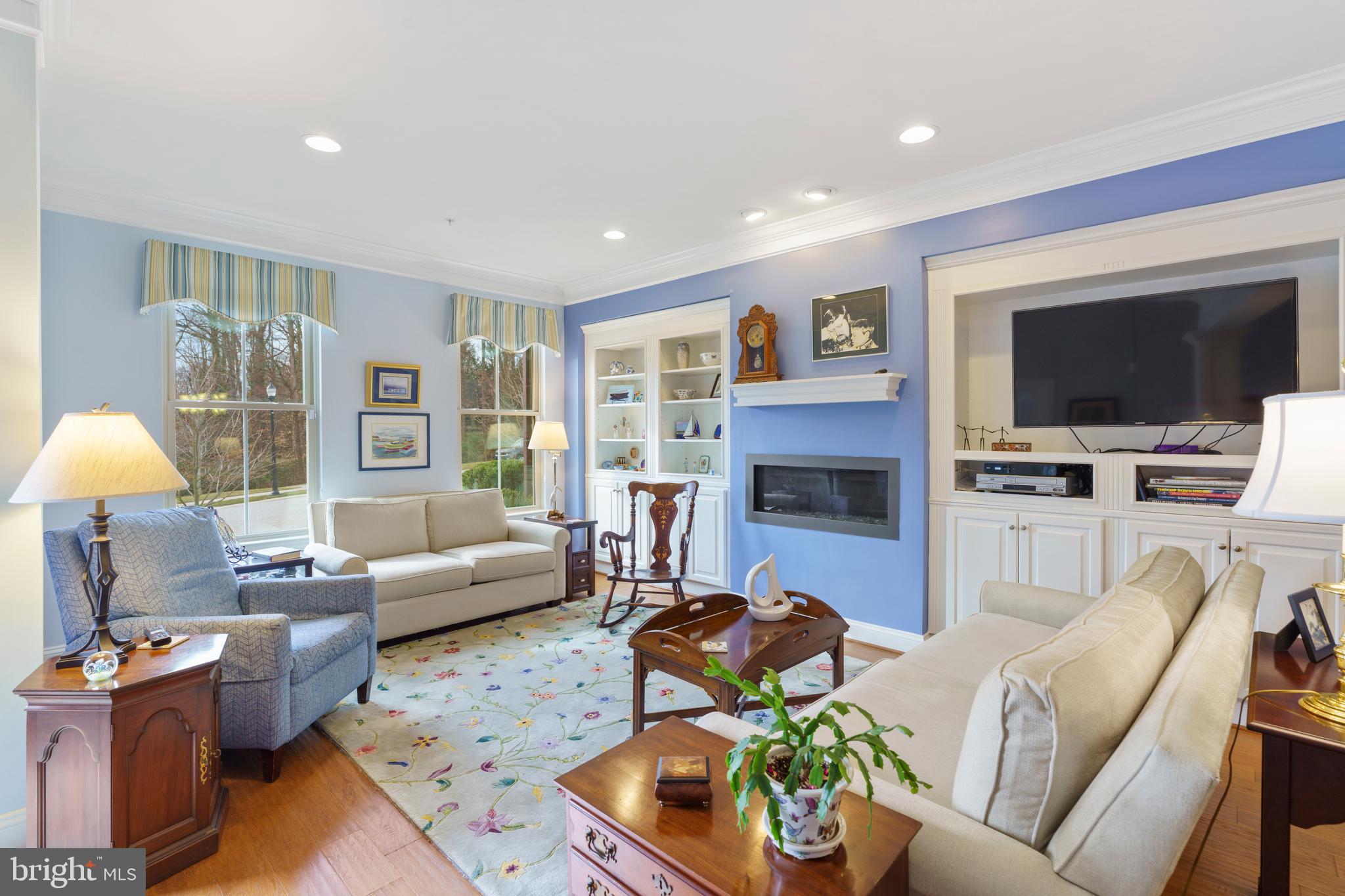 6926 Summit Circle Baltimore, MD 21239 - Photo 7 of 52 Lovely built-ins for display and TV