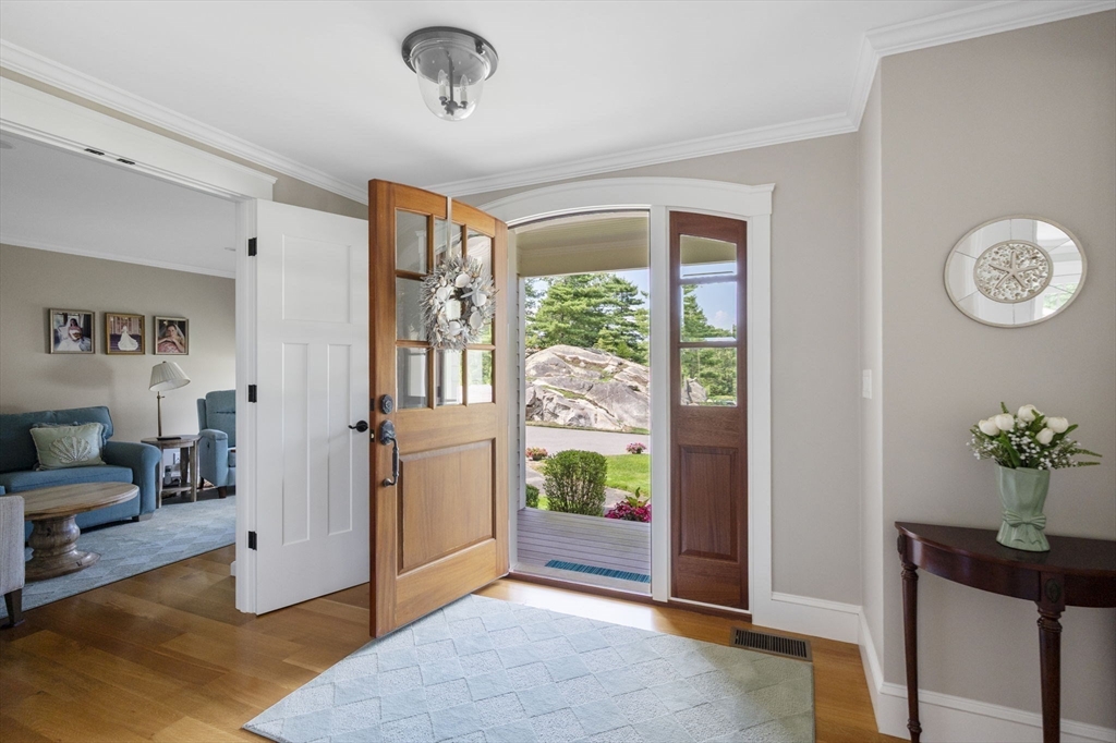 25 Mohawk Way Cohasset, MA 02025 - Photo 4 of 34 a view of an entryway with workspace