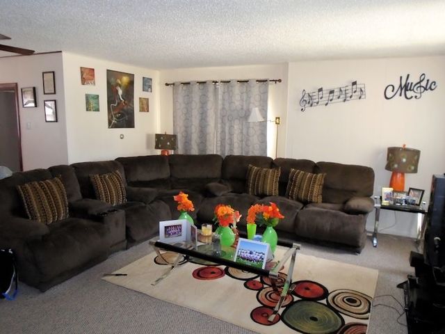 609 North 3rd Street Rochelle, IL 61068 - Photo 3 of 15 a living room with furniture and wooden floor