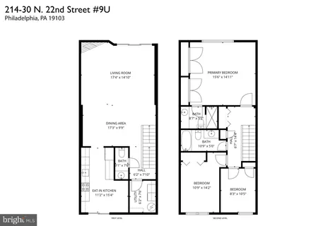 $650,000 | 214 North 22nd Street, Unit 9B, Philadelphia, PA 19103