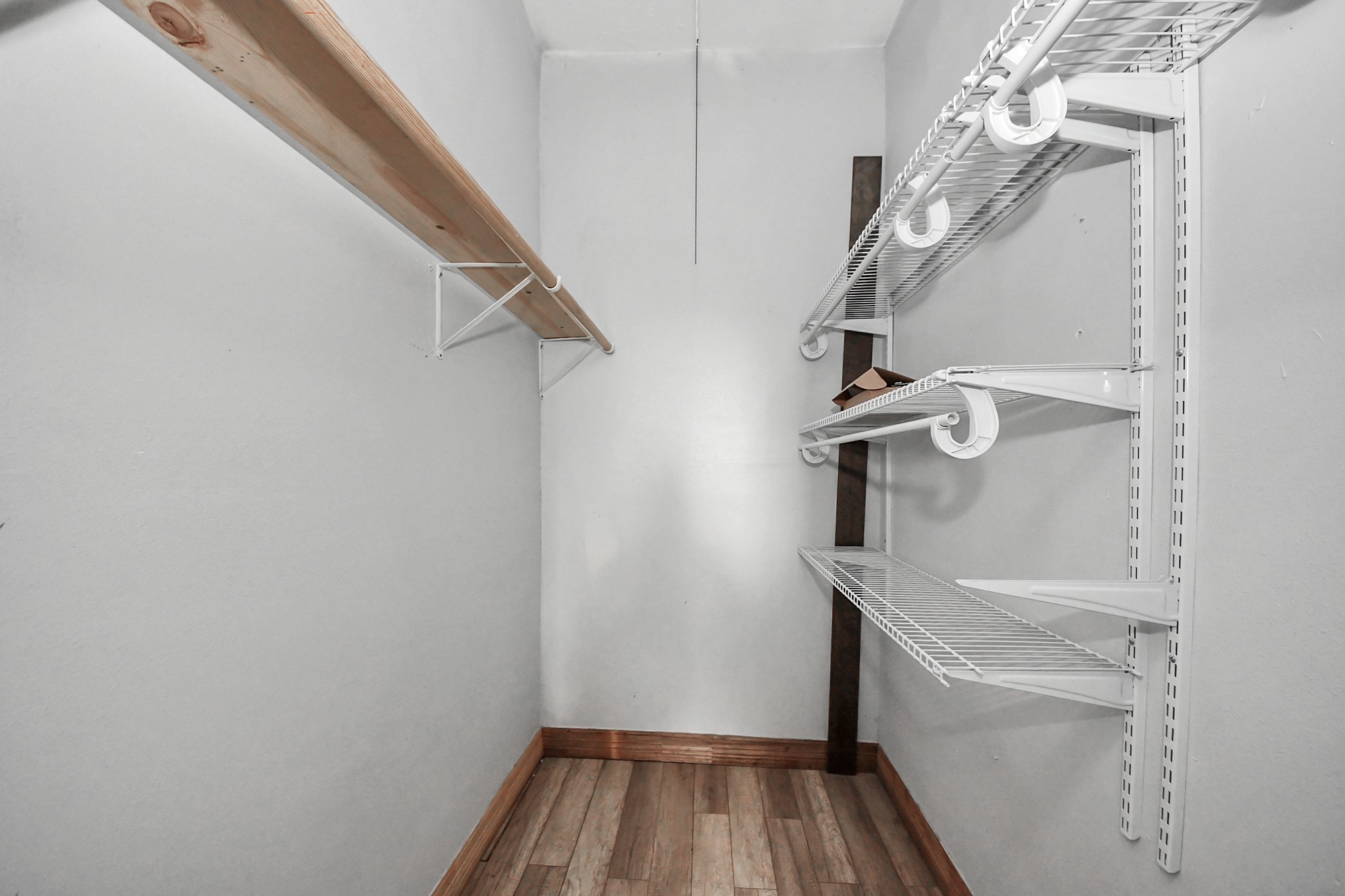 15 High Street Baytown, TX 77520 - Photo 19 of 29 a view of entryway with stairs and wooden floor