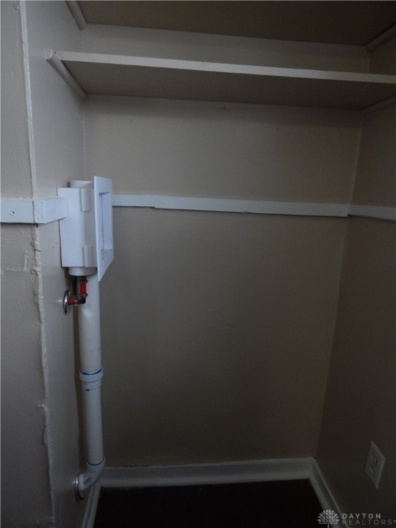 231 South Shaffer Street, Unit 1/2 Springfield, OH 45506 - Photo 9 of 14 Washer Dryer hook up in kitchen
