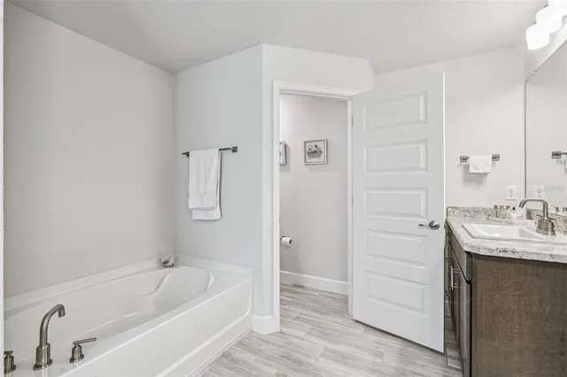 a view of a garage with storage