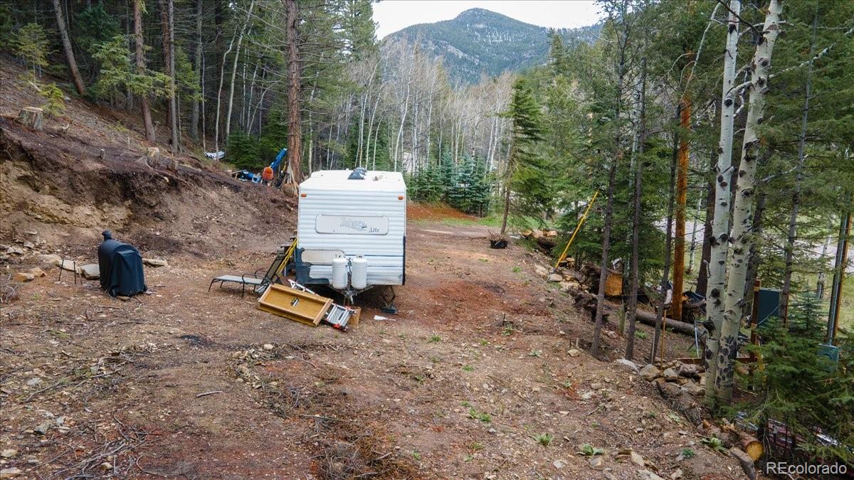 1521 Witter Gulch Road Evergreen, CO 80439 - Photo 18 of 20 a view of a park with iron fence