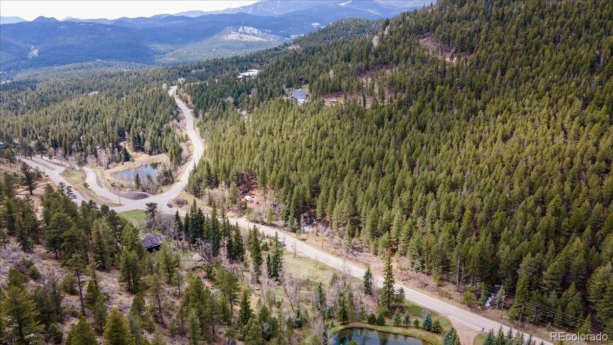 1521 Witter Gulch Road Evergreen, CO 80439 - Photo 7 of 20 a view of a city with lush green forest