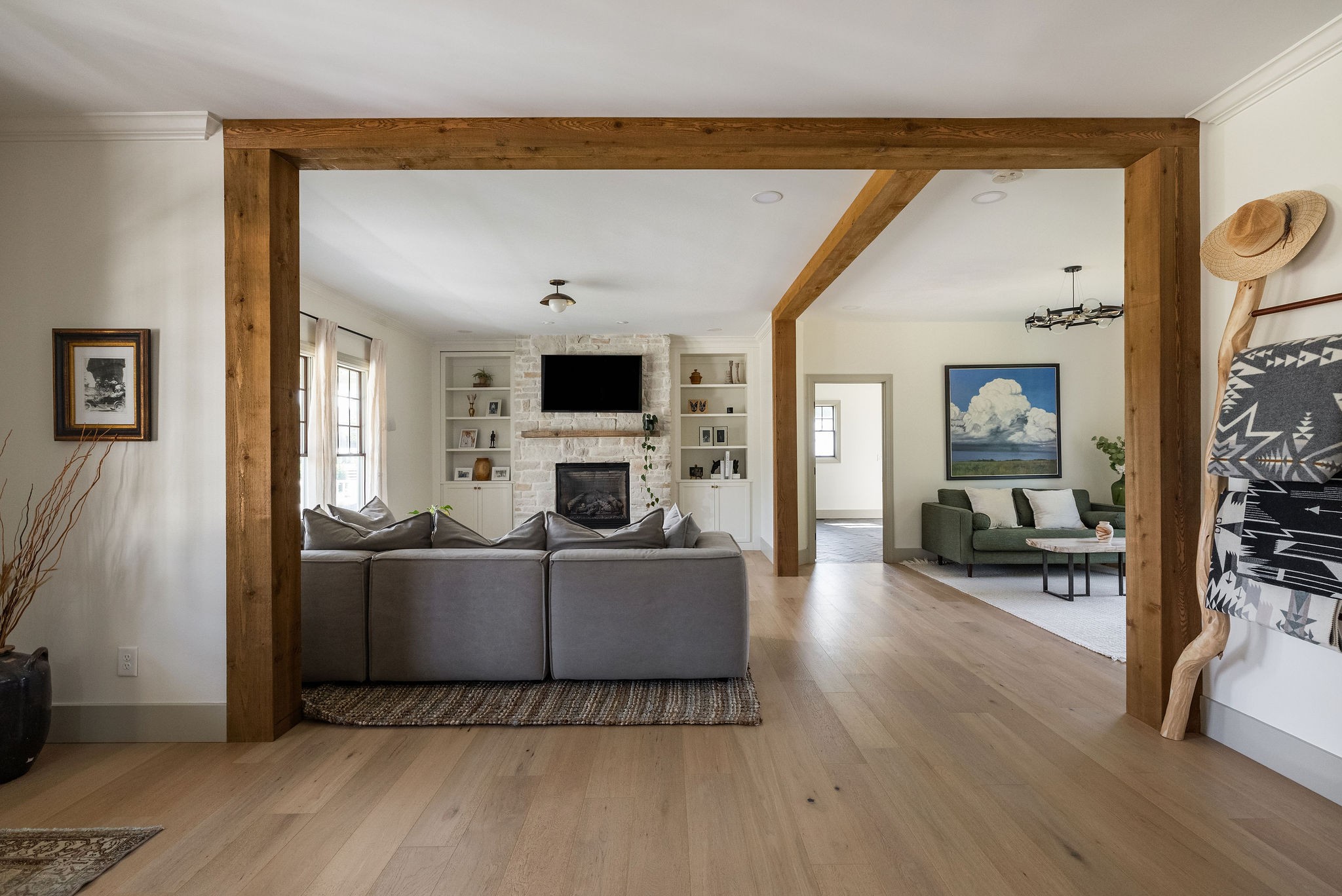 6238 Arno Road Franklin, TN 37064 - Photo 21 of 59 a living room with furniture and a flat screen tv