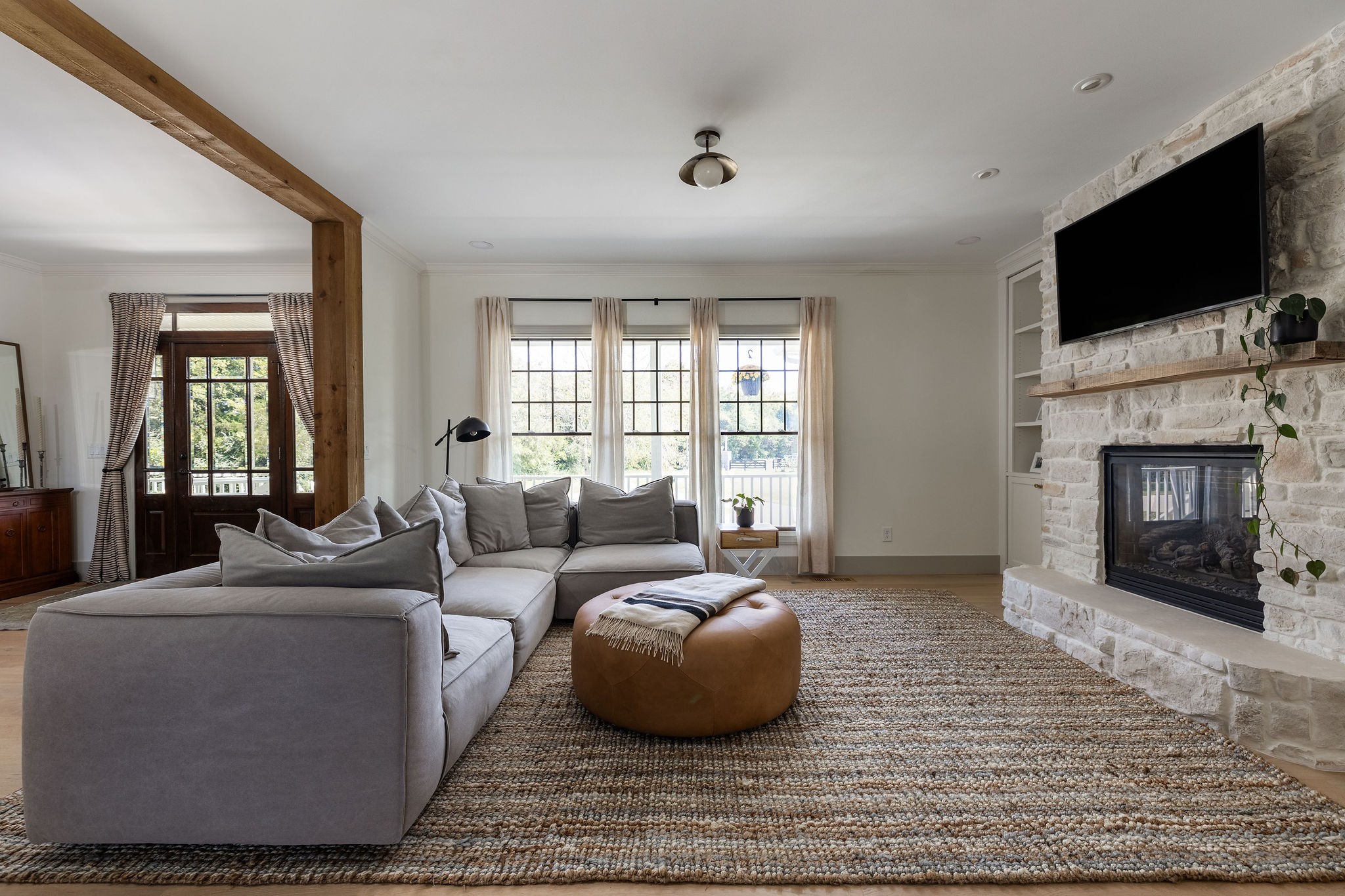 6238 Arno Road Franklin, TN 37064 - Photo 23 of 59 a living room with furniture and a flat screen tv