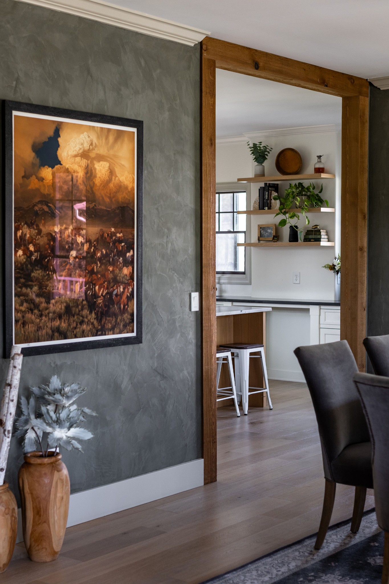 6238 Arno Road Franklin, TN 37064 - Photo 30 of 59 a view of a dining room with furniture and wooden floor