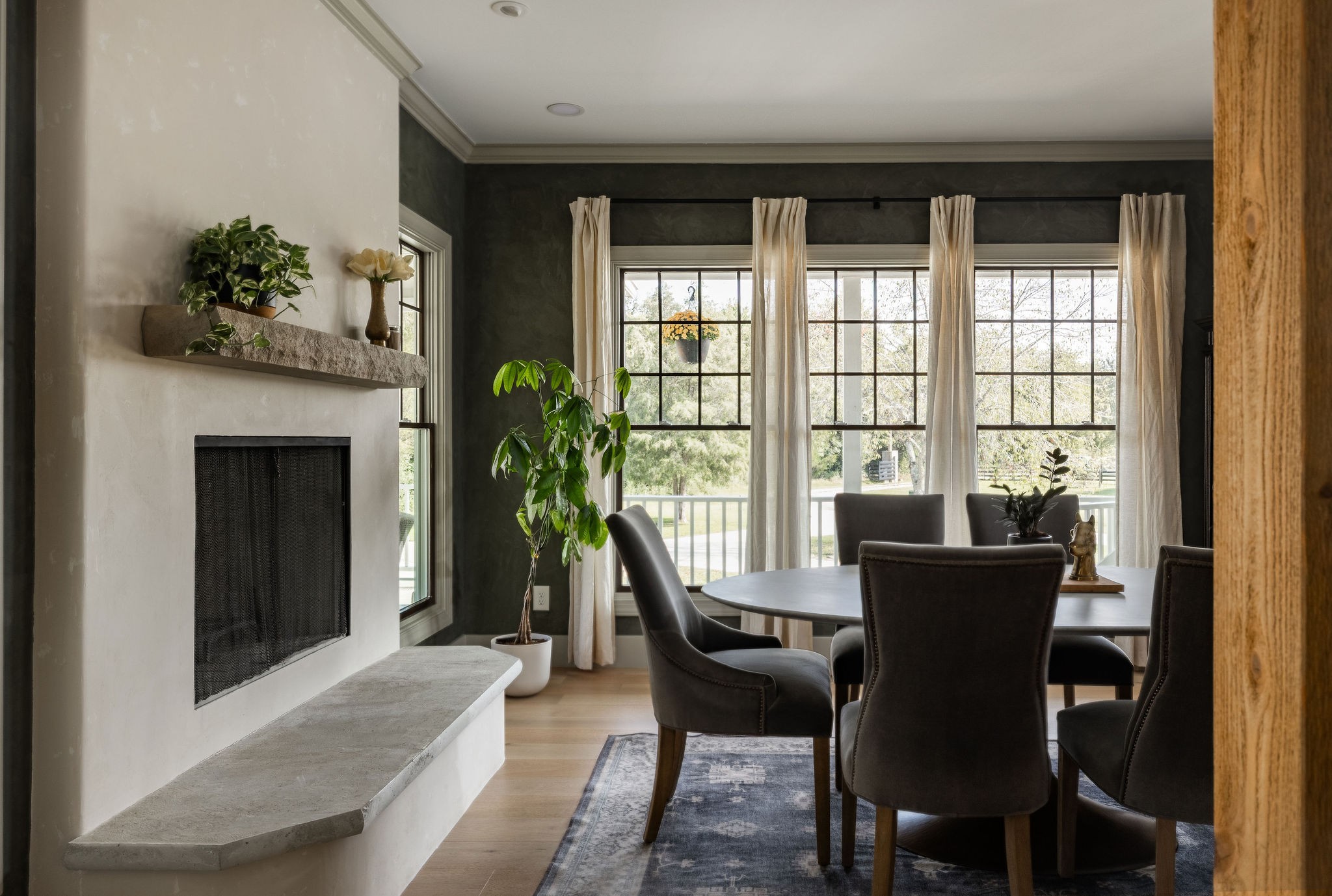 6238 Arno Road Franklin, TN 37064 - Photo 32 of 59 a view of a dining room with furniture window and outside view