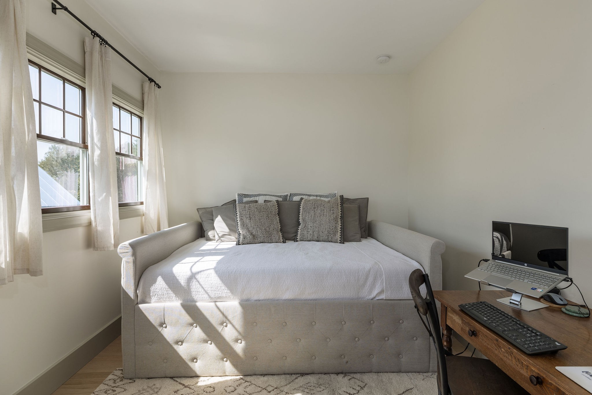 6238 Arno Road Franklin, TN 37064 - Photo 34 of 59 a bedroom with a bed and two windows