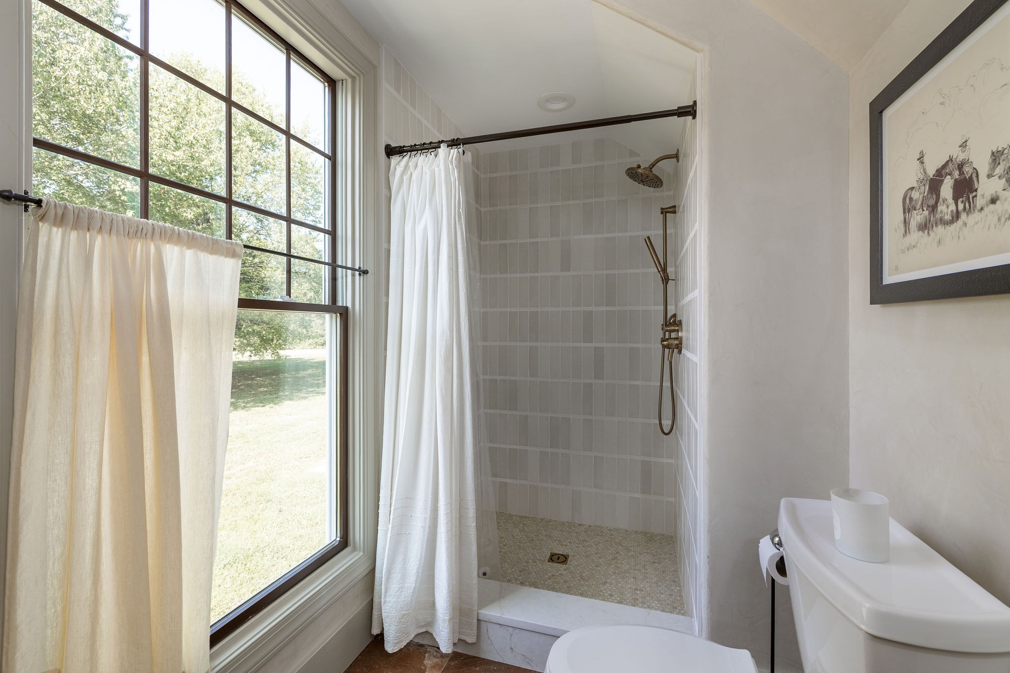 6238 Arno Road Franklin, TN 37064 - Photo 37 of 59 a bathroom with a shower and a toilet