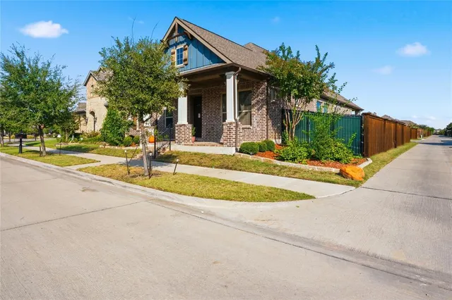 a view of balcony with wooden floor