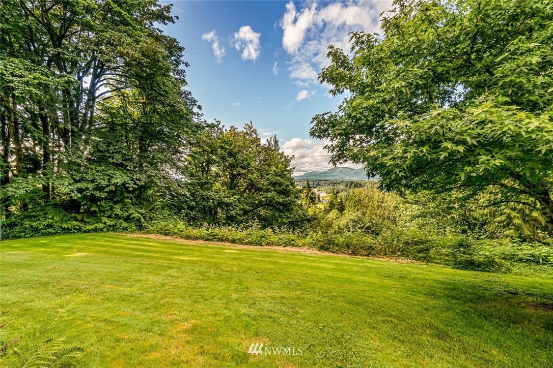 9513 Tveit Road Arlington, WA 98223 - Photo 35 of 40 a view of a yard with an tree