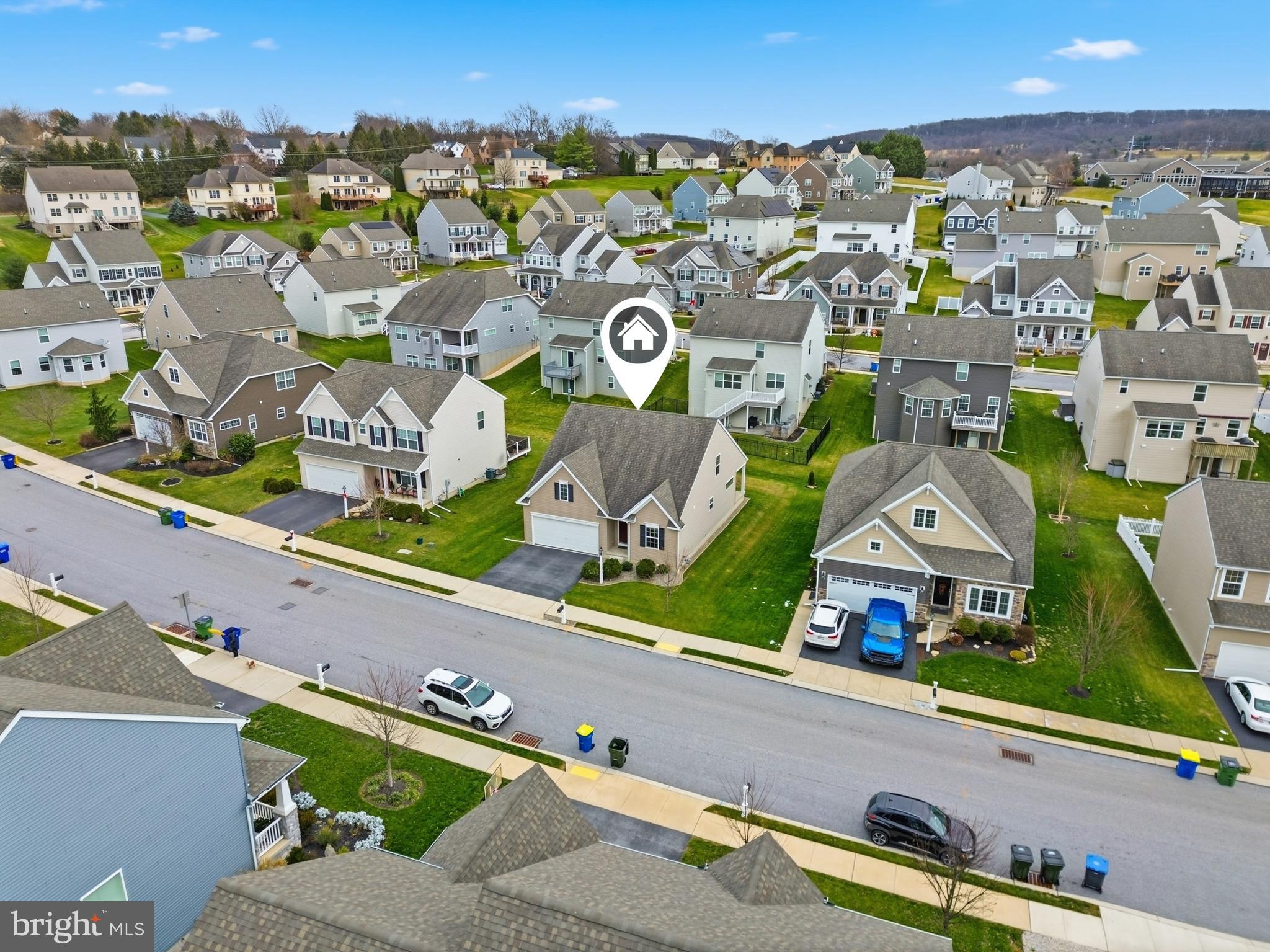 2606 Woodspring Drive York, PA 17402 - Photo 47 of 60 an aerial view of a city