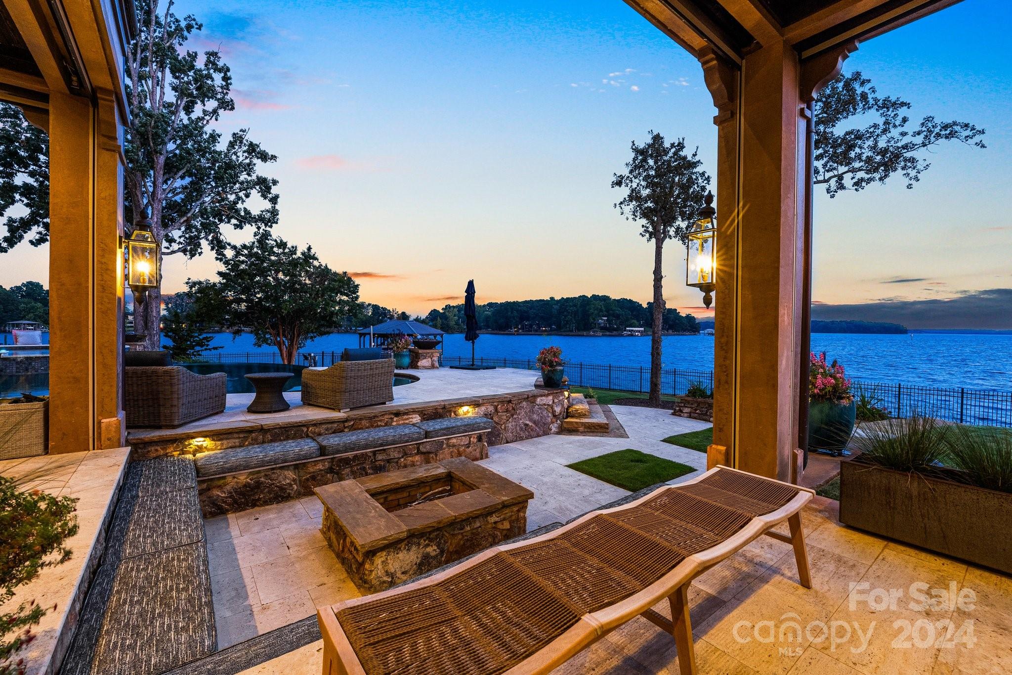 16700 Tinker Place Cornelius, NC 28031 - Photo 41 of 47 a view of a chairs and table in the patio