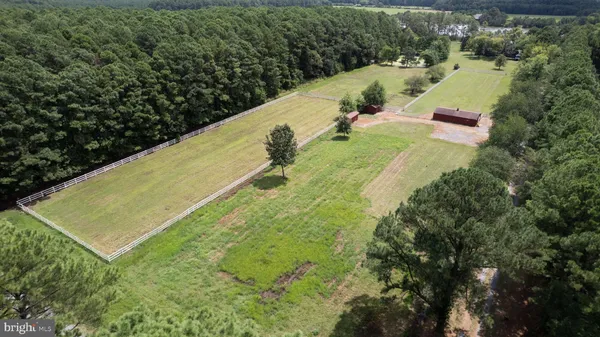 a view of swimming pool with a garden