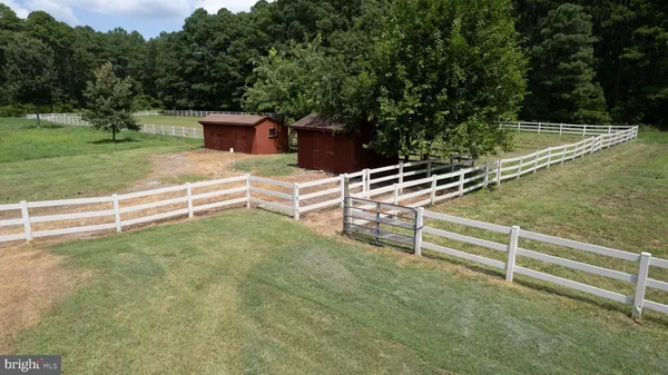a backyard of a house