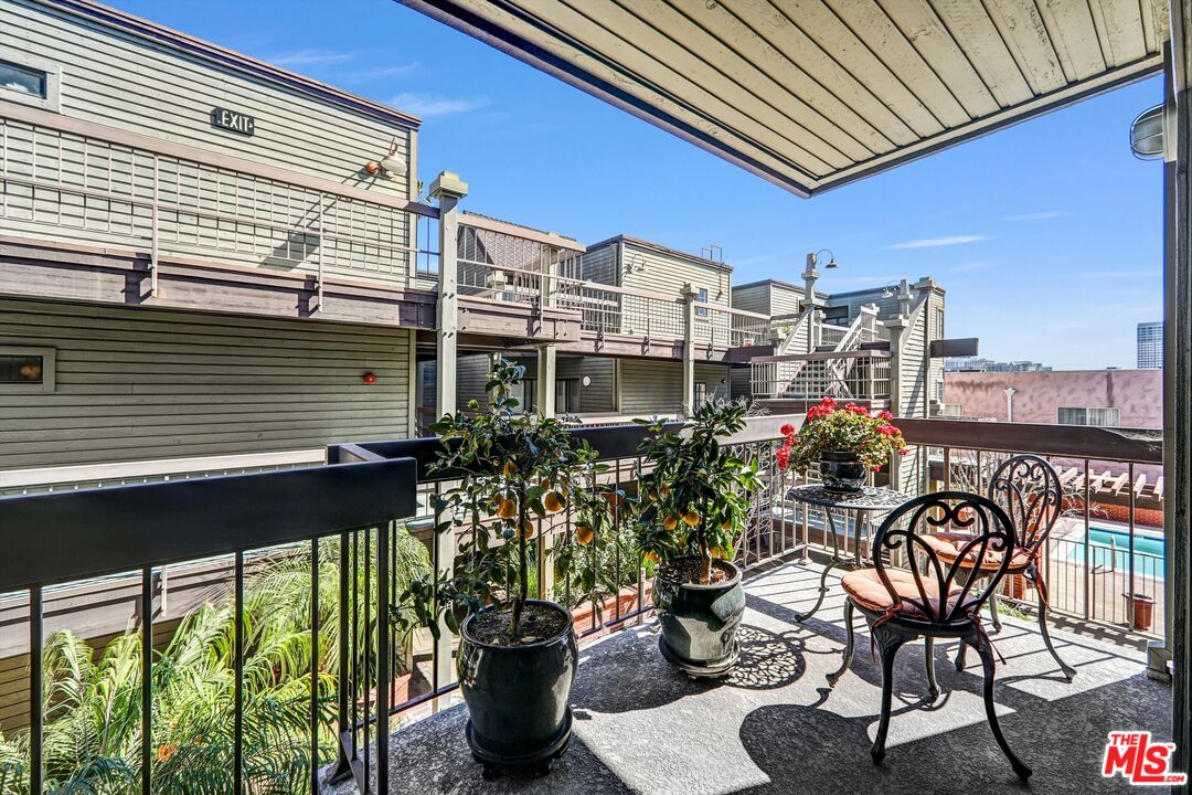 1313 Valley View Road, Unit 213 Glendale, CA 91202 - Photo 12 of 31 a front view of a house with outdoor seating
