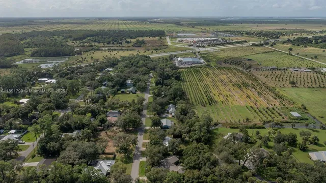 a view of a water near a building