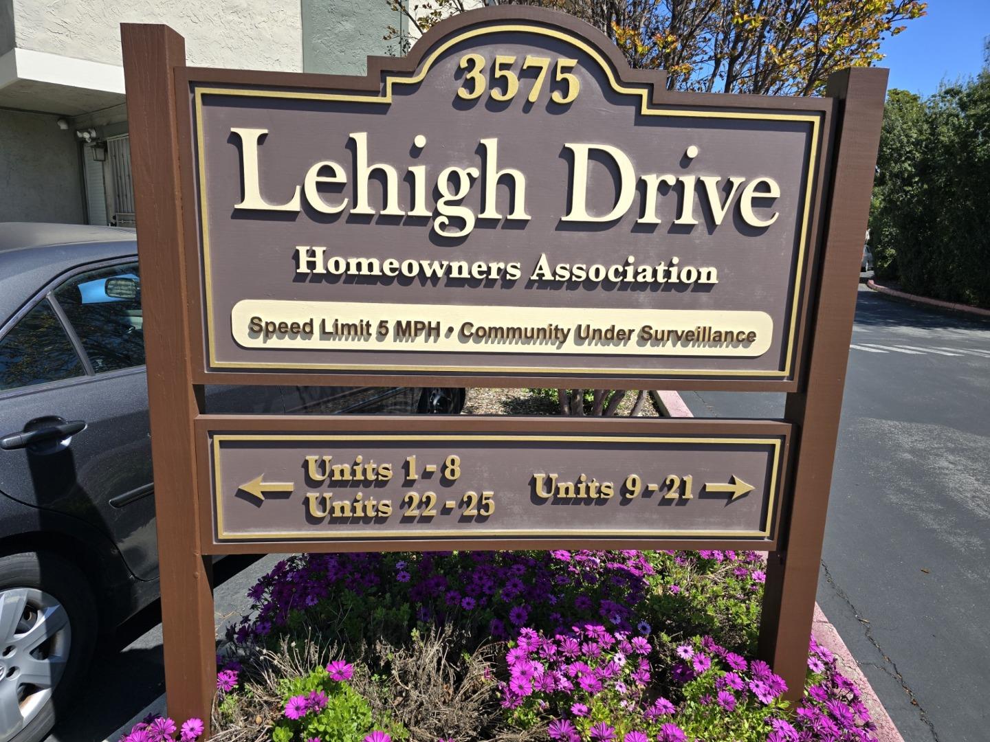 3575 Lehigh Drive, Unit 25 Santa Clara, CA 95051 - Photo 25 of 29 a sign on the side of a building