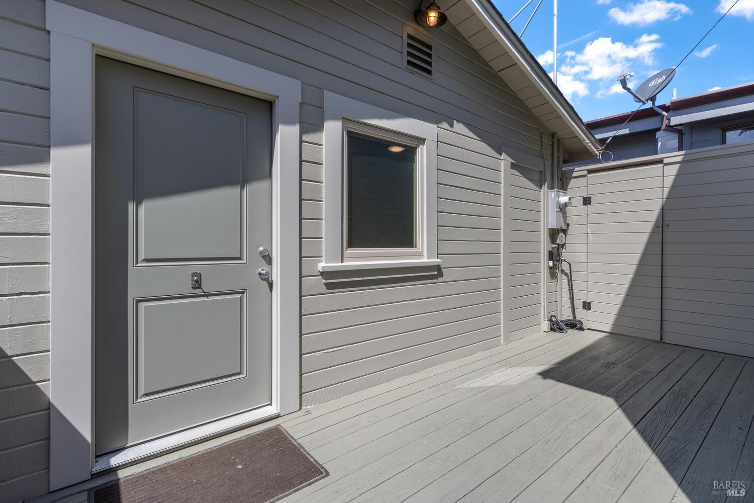 9 Sandy Beach Road Vallejo, CA 94590 - Photo 3 of 25 a view of front door and deck of the house