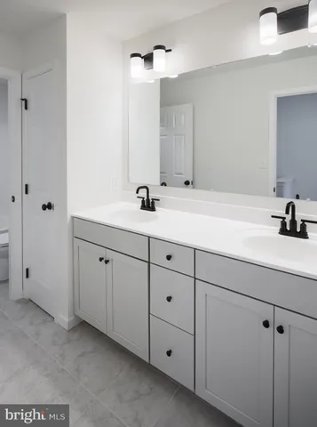 a view of a house with a garage