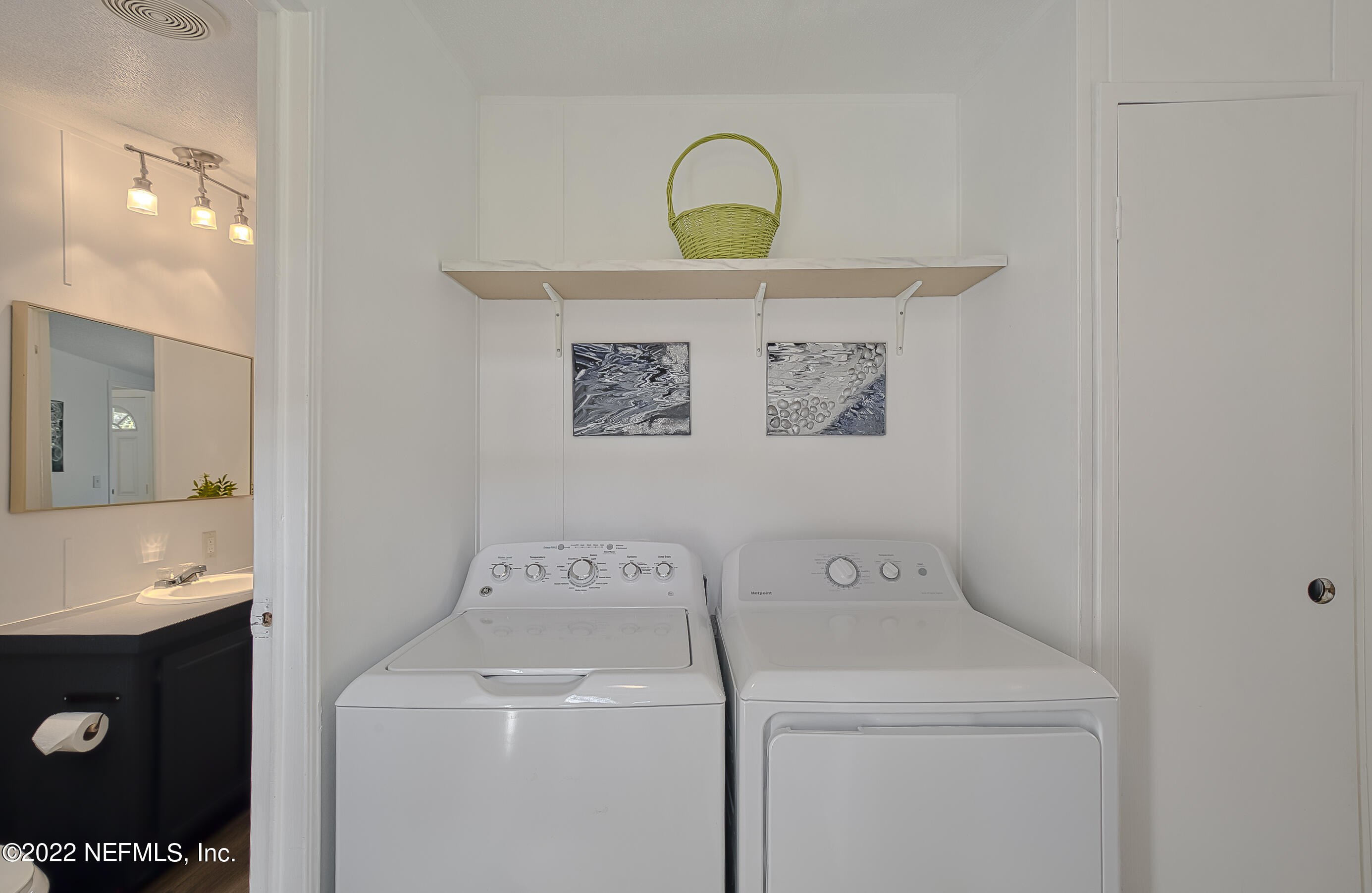 4509 De Leon Place St. Augustine, FL 32095 - Photo 12 of 35 a close view of washer and dryer