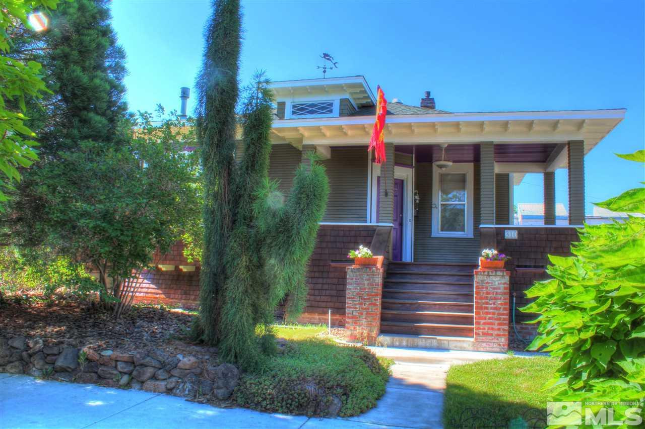 310 Roberts Street Reno, NV 89502 - Photo 1 of 1 a front view of a house with garden