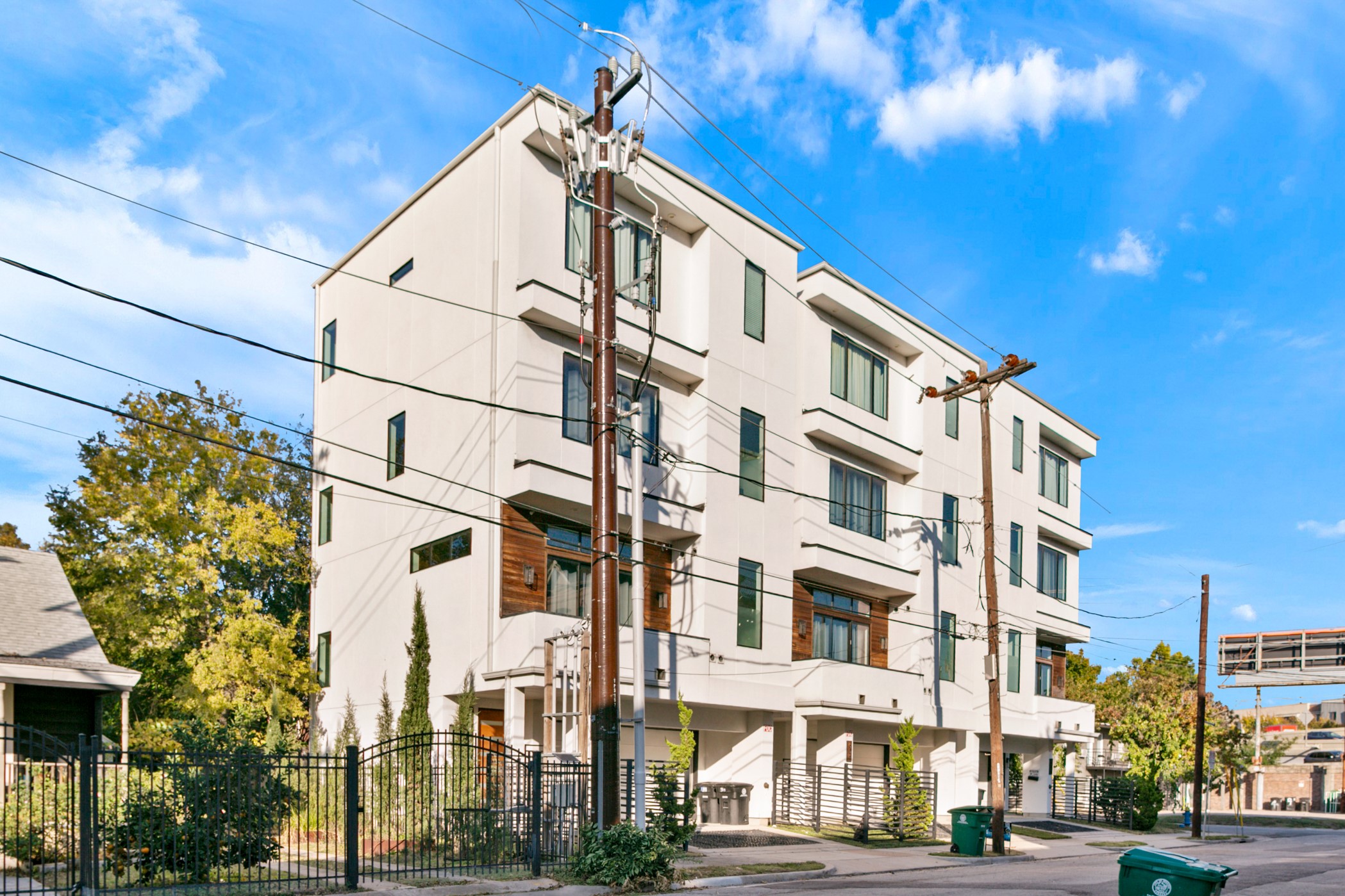a view of a large building