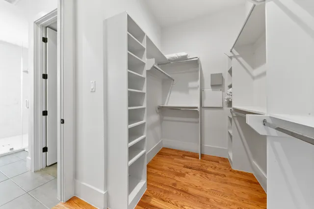 a view of walk in closet