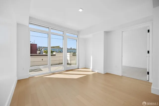 a view of a room with window