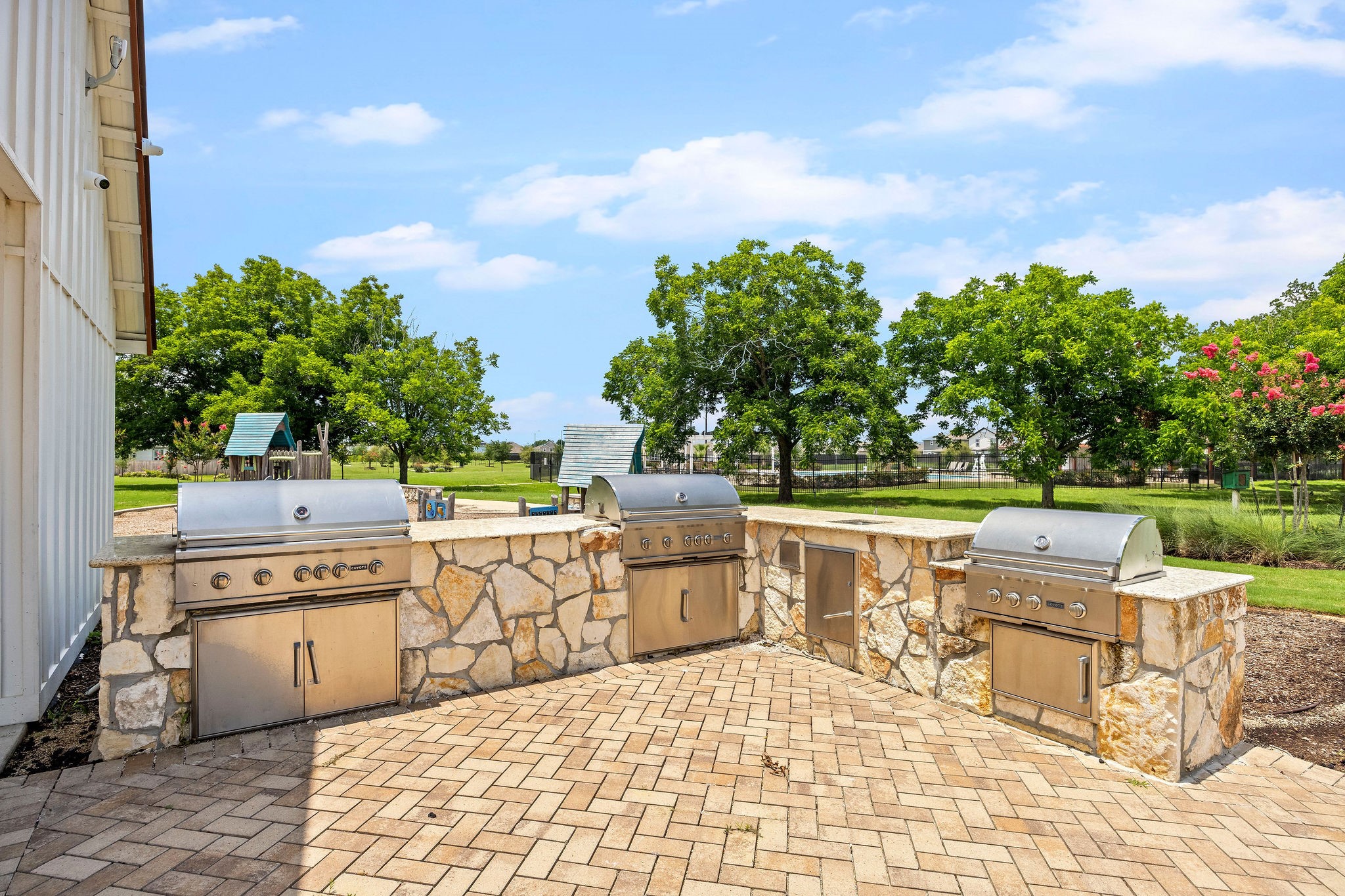 23334 Simmental Road Hockley, TX 77447 - Photo 34 of 38 Built-in grills for entertaining at the pavillion...