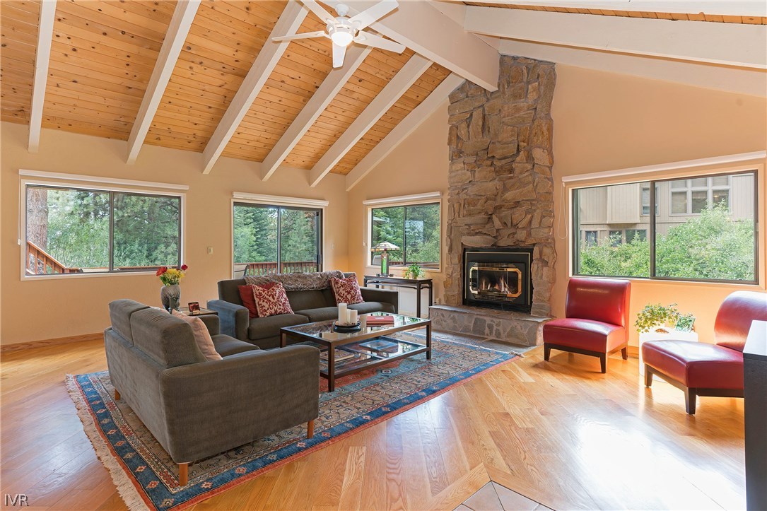 999 Apollo Way Incline Village, NV 89451 - Photo 1 of 33 a living room with furniture and a fireplace